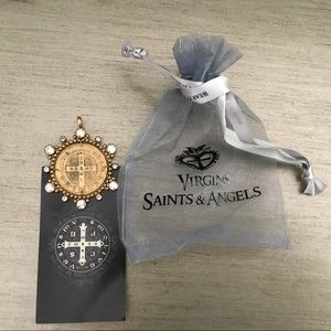 Virgin, Saints & Angels Medallion